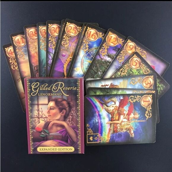 Gilded Reverie Lenormard Oracle Card Deck By Ciro Marchetti - Picture 3 of 6